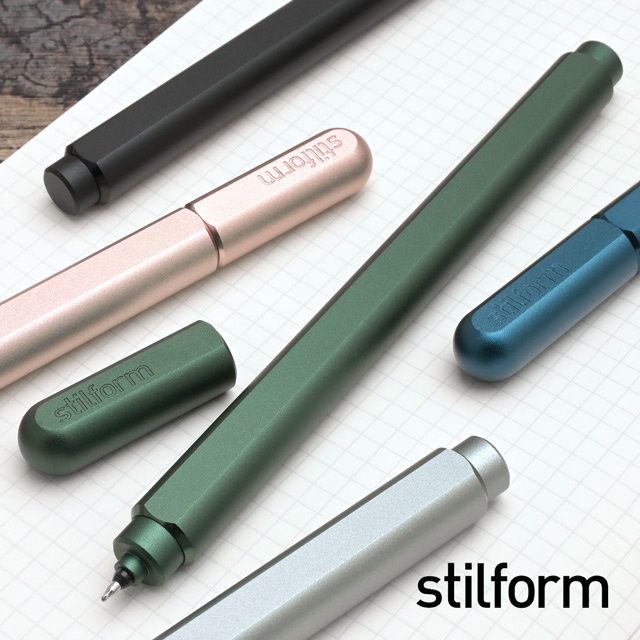 stilform（スティルフォーム） ゲルインクボールペン ARC Aluminium