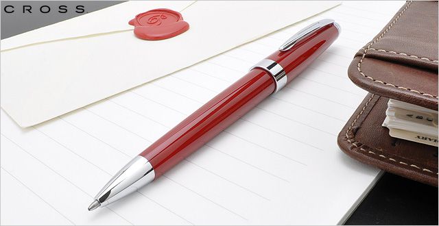 CROSS クロス ボールペン アベンチュラ レッド | 世界の筆記具ペンハウス