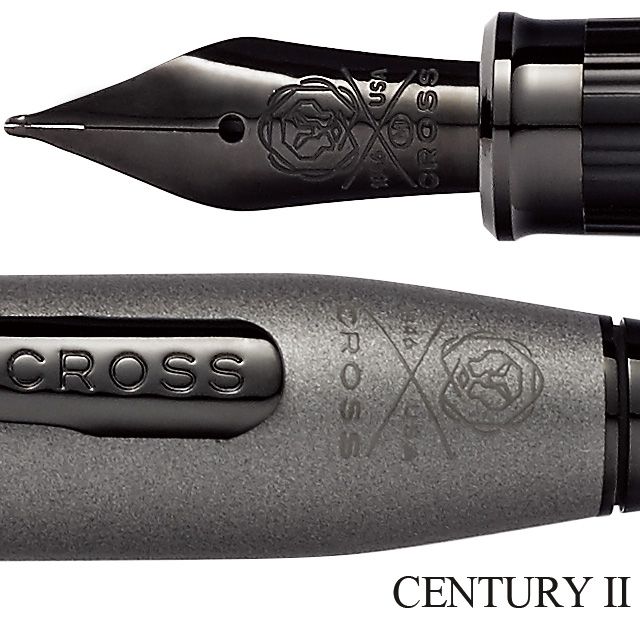 CROSS クロス センチュリーII 万年筆 ガンメタルグレー | 世界の筆記具