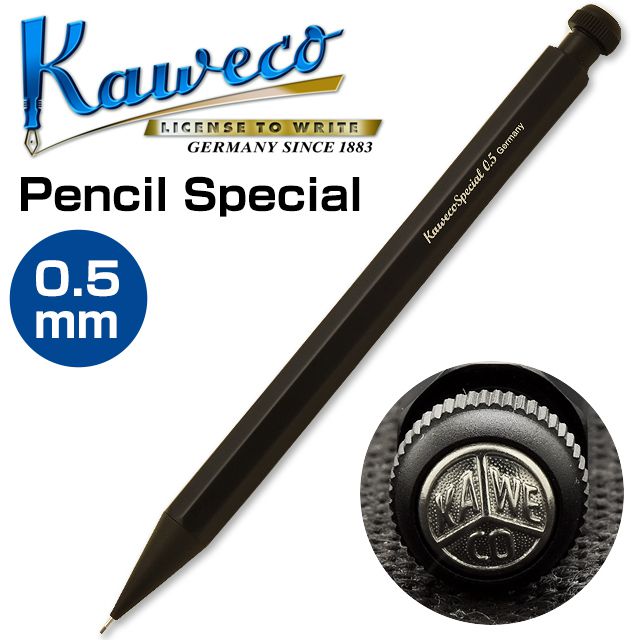 Kaweco カヴェコ 0.5mm シャープペンシル スペシャル 黒 ブラック