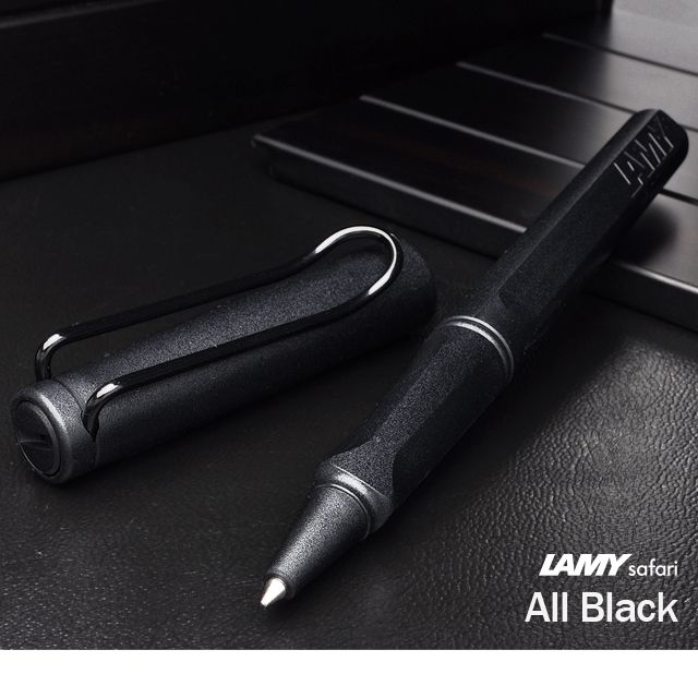 Lamy ローラーボール ラミー サファリ 18年限定カラー L344 オールブラック 世界の筆記具ペンハウス