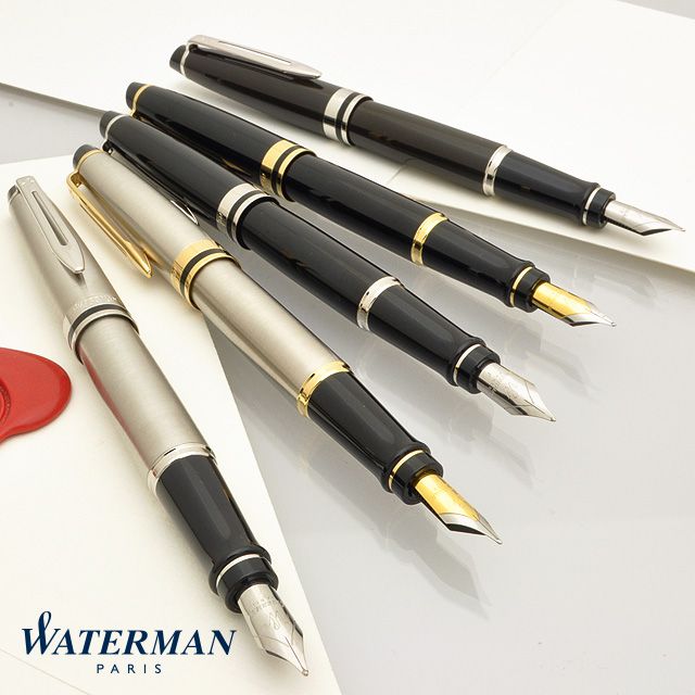 Waterman 万年筆 ウォーターマン 万年筆 エキスパート エッセンシャル ブラックgt 世界の筆記具ペンハウス