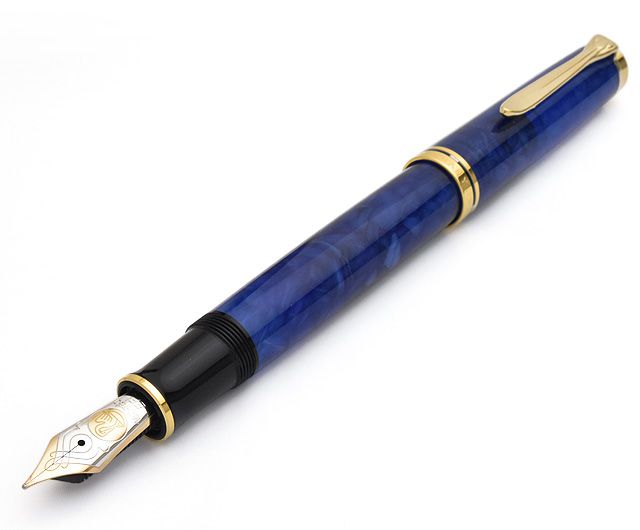 Pelikan ペリカン 万年筆 スーベレーン M800 ブルー・オ・ブルー新品