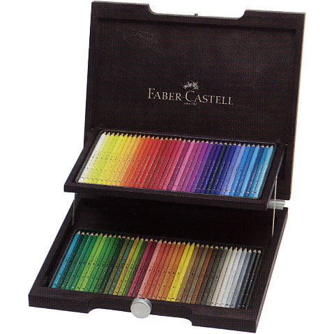アート用品FABER-CASTELL ファーバーカステル 水彩色鉛筆 72色 (缶入り）