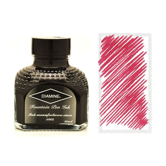 Diamine ダイアミン ボトルインク 万年筆用水性染料インク 025 Crimson 世界の筆記具ペンハウス