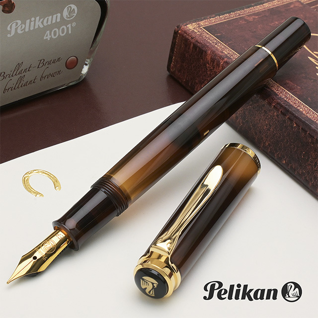 Pelikan（ペリカン）万年筆 特別生産品 クラシック M200 スモーキークォーツ