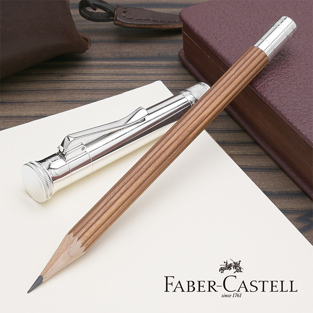 FABER-CASTELL（ファーバーカステル） 鉛筆 パーフェクトペンシル スターリングシルバー ブラウン 118566