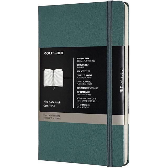MOLESKINE モレスキン 手帳 ラージサイズ PROノートブック ハード