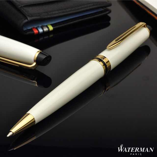 Waterman ウォーターマン ボールペン エキスパート エッセンシャル アイボリーgt 世界の筆記具ペンハウス