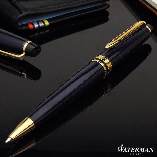 Waterman ウォーターマン ボールペン エキスパート エッセンシャル プルシアンブルーgt 世界の筆記具ペンハウス