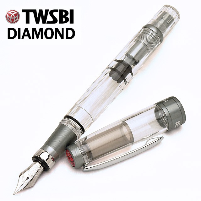 TWSBI ツイスビー 万年筆 ダイヤモンド 580AL ニッケルグレイ M74470
