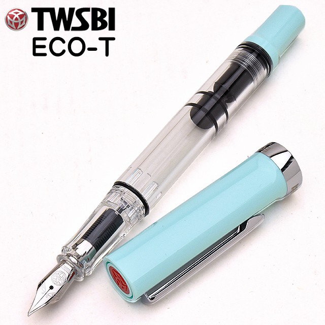 TWSBI ツイスビー 万年筆 ECO-T（エコT） ミントブルー | 世界の筆記具