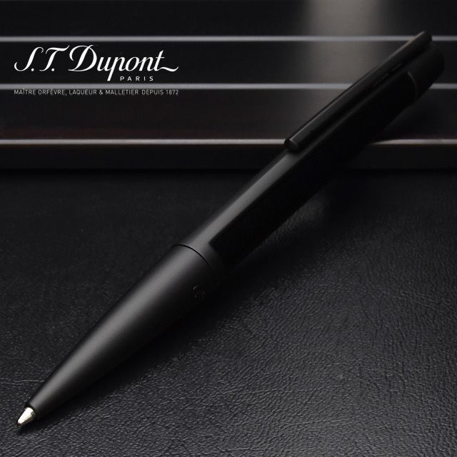 限定価格 S.T.Dupont デュポン DEFI デフィ 黒 ボールペン 筆記具