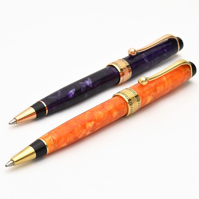 AURORA アウロラ ボールペン 油性 オプティマ ヴィオラ 998-PVL 正規輸入品 画用筆、鉛筆類
