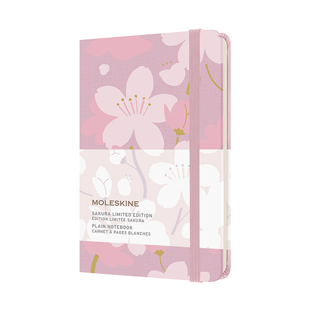 モレスキン ノートブック 限定品 21年版 さくらノートブック Lesu04qp012 ポケットサイズ ピンク 横罫 世界の筆記具ペンハウス