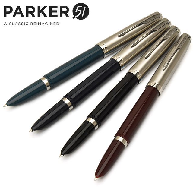 ■  パーカー万年筆:パーカー４５万年筆、ボールペン、ペンシルの３本セット