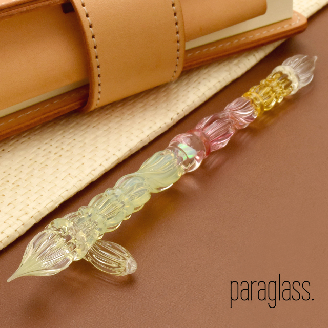 paraglass パラグラス ガラスペン 2way glass pen オパリングリーン