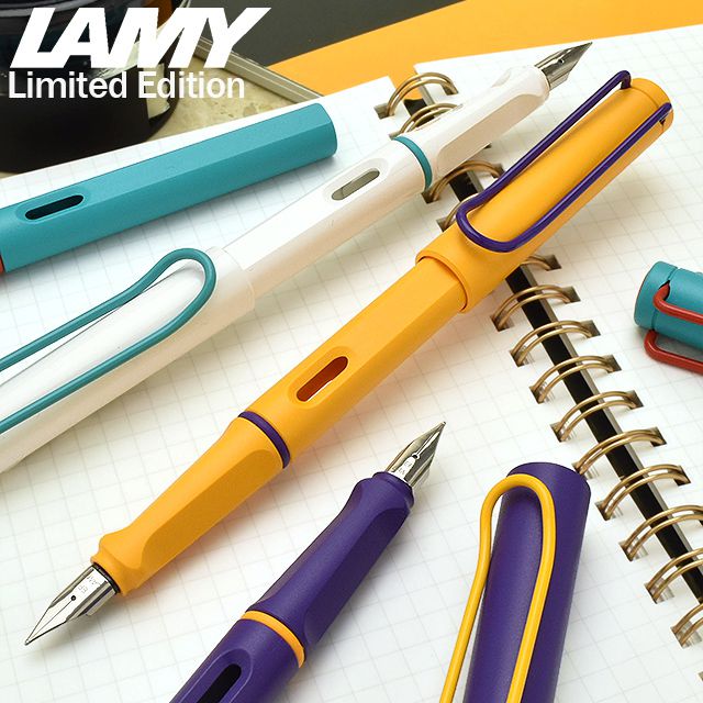 LAMY ラミー 限定品 万年筆 サファリ カラークリップ | 世界の筆記具