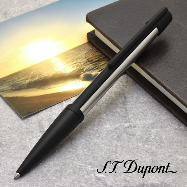 S.T.Dupont デフィ ボールペン デュポン　ブラック　ボールペン