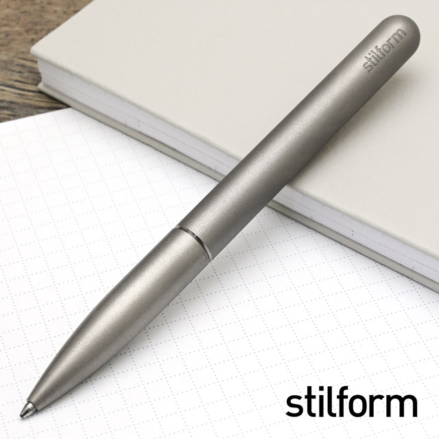 即日出荷OK】stilform（スティルフォーム）ボールペン Pen Titannium 