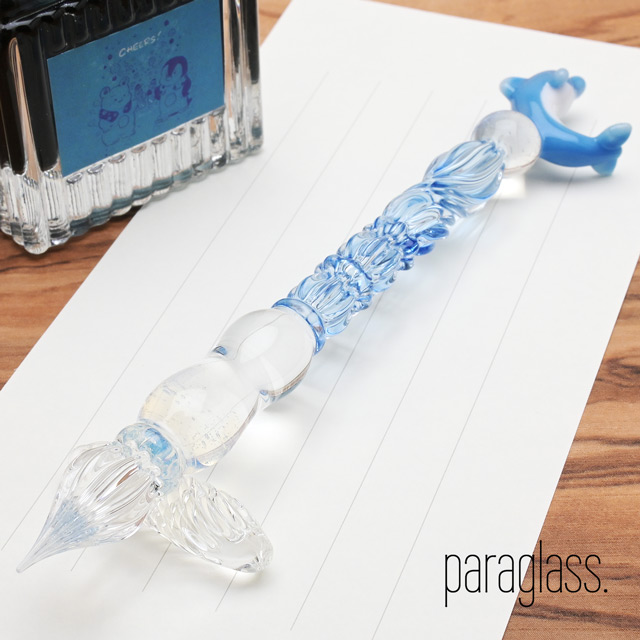 即日出荷OK】paraglass パラグラス ガラスペン animal glass pen 