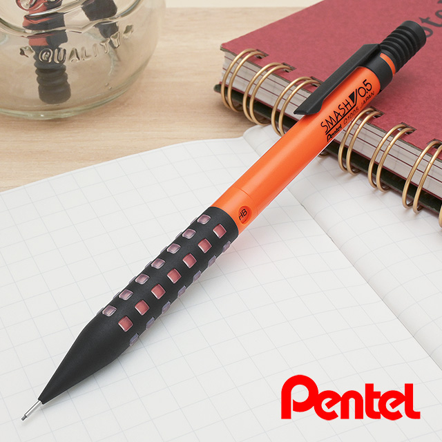 Pentel（ぺんてる） 限定品 ペンシル スマッシュ オレンジクリア 0.5mm Q1005-ATFKS