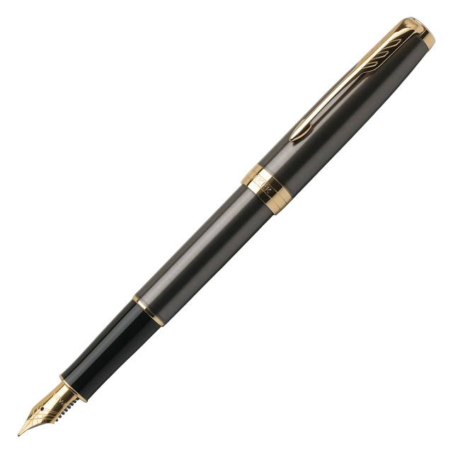 PARKER（パーカー）万年筆 ソネット グレイGT 2213781 | 世界の筆記具 