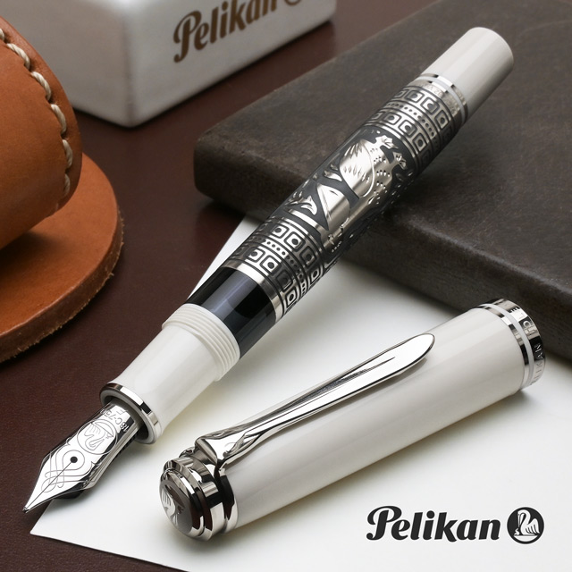 Pelikan（ペリカン） 特別生産品 万年筆 トレド M910 ホワイト