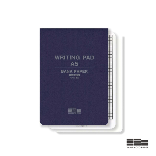 山本紙業 ノートパッド WRITING PAD A5 / BANK PAPER MPA5-006