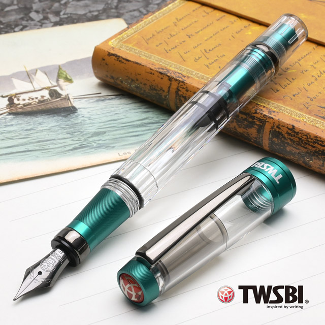 TWSBI（ツイスビー）万年筆 ダイヤモンド580 ALR カリビアン