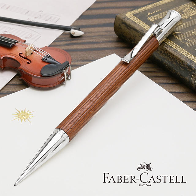 FABER-CASTELL（ファーバーカステル）ペンシル クラシックコレクション ペルナンブコ プラチナコーティング 0.7mm 135530